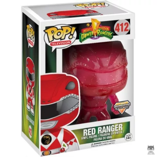 Figurine Funko POP Ranger Rouge (Téléportation) (Power Rangers)