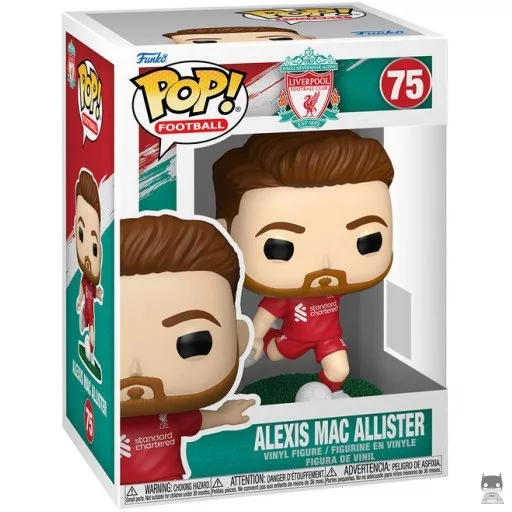 Figurine Funko POP Alexis Mac Allister (Liverpool) (Premier League (Championnat Anglais Football))