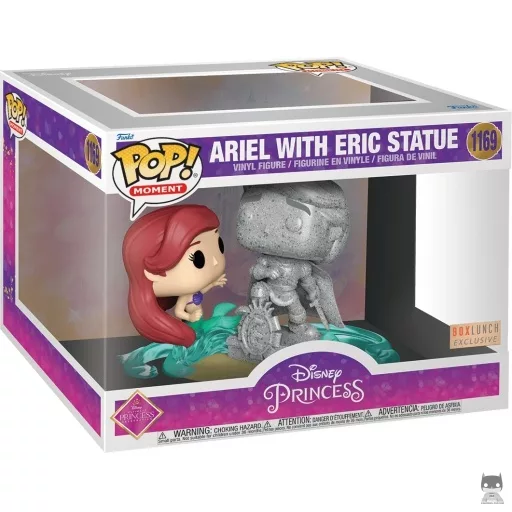 Figurine Funko POP Ariel avec la Statue d'Eric (Ariel)