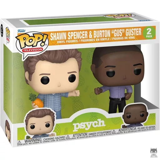 Figurine Funko POP Shawn Spencer & Burton "Gus" Guster (Shawn Spencer)