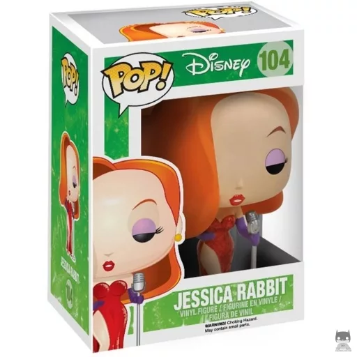 Figurine Funko POP Jessica Rabbit (Qui veut la peau de Roger Rabbit ?)