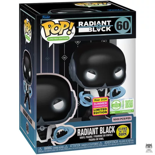 Figurine Funko POP Radiant Black (Glow in the Dark) (Radiant Black)