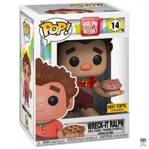 Figurine Funko POP Ralph la Casse avec tarte aux cerises (Ralph 2.0)