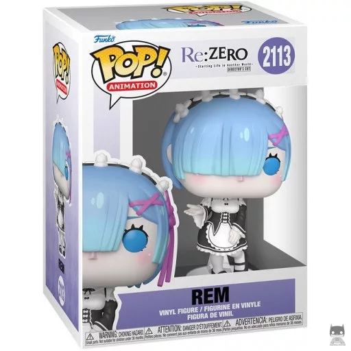 Figurine Funko POP Rem (Re:Zero - Re:vivre dans un autre monde à partir de zéro)