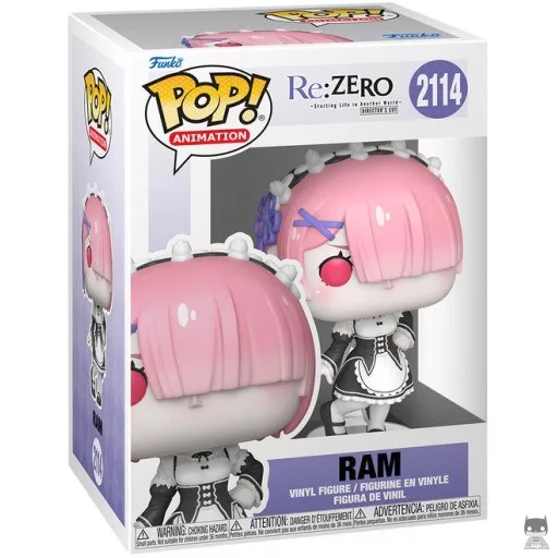 Figurine Funko POP Ram (Re:Zero - Re:vivre dans un autre monde à partir de zéro)