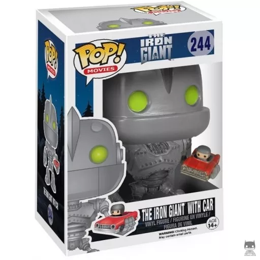 Figurine Funko POP Le Géant de Fer avec Voiture (Ready Player One)