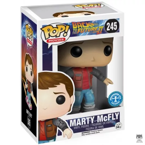 Figurine Funko POP Marty McFly (Exclusive)