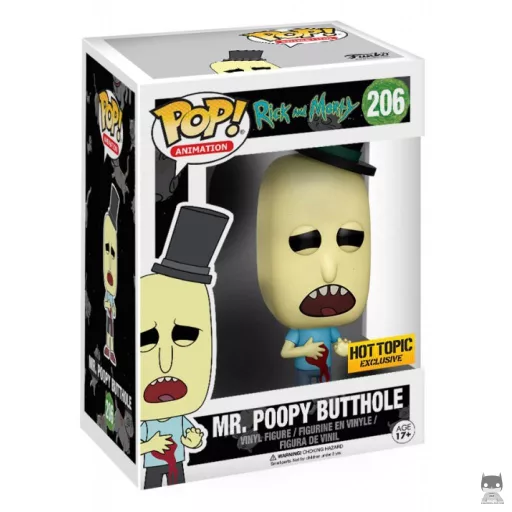 Figurine Funko POP Monsieur Boîte à Caca (Bloody) (Pop! Vinyl)