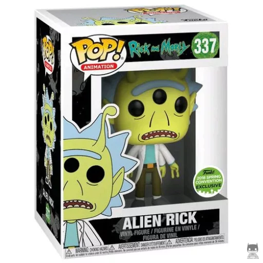 Figurine Funko POP Alien Rick (Exclusive)