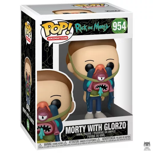 Figurine Funko POP Morty avec Glorzo (Rick et Morty)