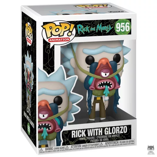 Figurine Funko POP Rick avec Glorzo (Rick et Morty)