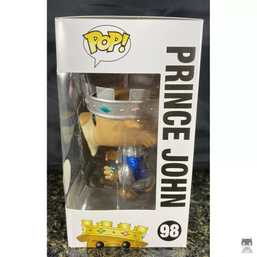 Figurine Funko POP Prince John (Metallic) (Robin des Bois)