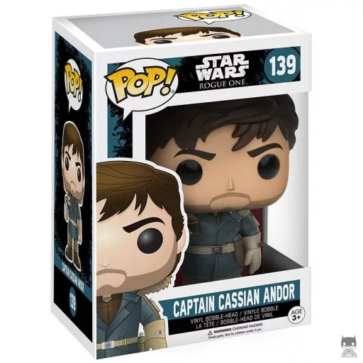 Figurine Funko POP Capitaine Cassian Andor (Exclusive)