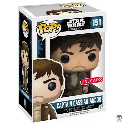 Figurine Funko POP Capitaine Cassian Andor (Exclusive)