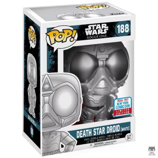 Figurine Funko POP Droïde de l'Etoile de la Mort (Chrome) (Rogue One : A Star Wars Story)