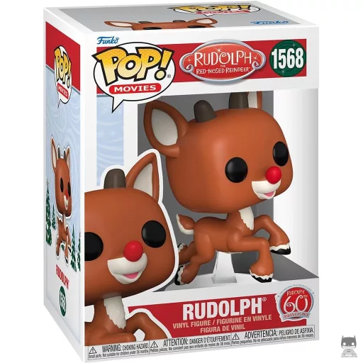 Figurine Funko POP Rudolph (Flying) (60th Anniversary) (Rudolphe le renne au nez rouge)