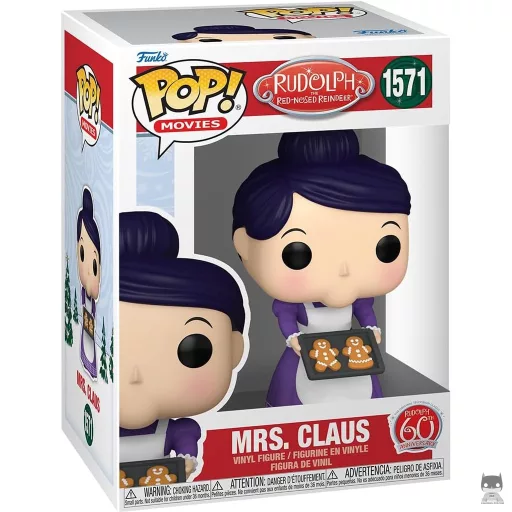 Figurine Funko POP Mrs. Claus (60th Anniversary) (Rudolphe le renne au nez rouge)