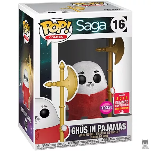 Figurine Funko POP Ghus en Pyjamas (Flocked) (SAGA)