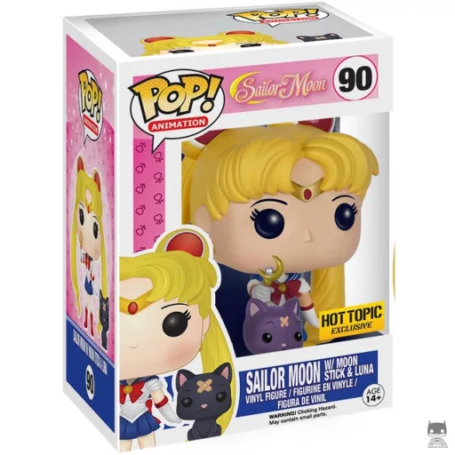 Figurine Funko POP Sailor Moon avec Bâton de Lune (Sailor Moon)