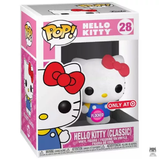 Figurine Funko POP Hello Kitty Classique (Flocked) (Pop! Vinyl)