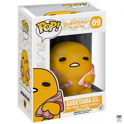Figurine Funko POP Gudetama avec Bacon (Exclusive)