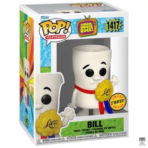 Figurine Funko POP Bill (Chase) (Schoolhouse Rock !)