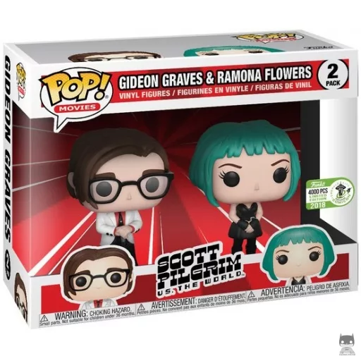 Figurine Funko POP Gideon Graves & Ramona Flowers (Scott Pilgrim)