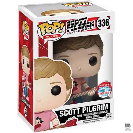Figurine Funko POP Scott Pilgrim avec T-Shirt Astro Boy (Exclusive)