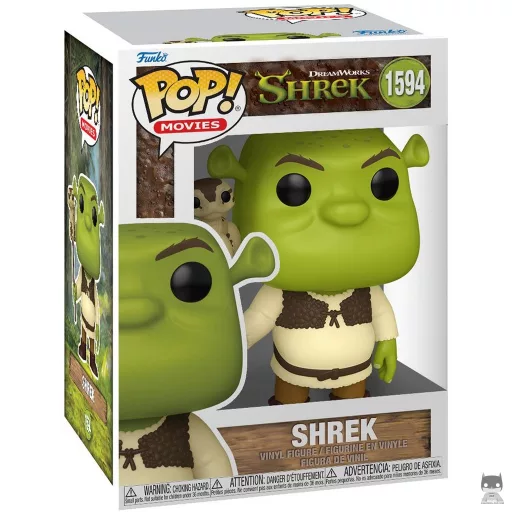Figurine Funko POP Shrek avec serpent (Shrek)
