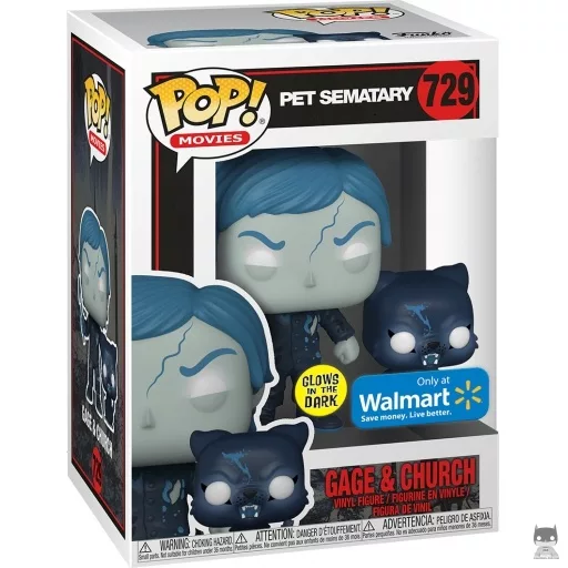 Figurine Funko POP Gage & Church (Glow in the Dark) (Simetierre)