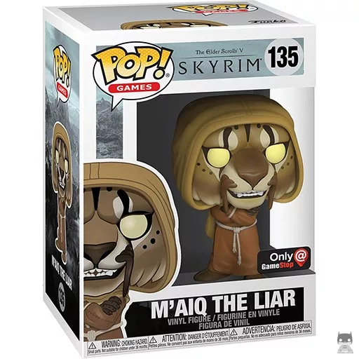 Figurine Funko POP M'aiq le Menteur (Skyrim)