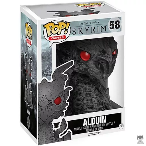 Figurine Funko POP Alduin (Supersized) (Skyrim)