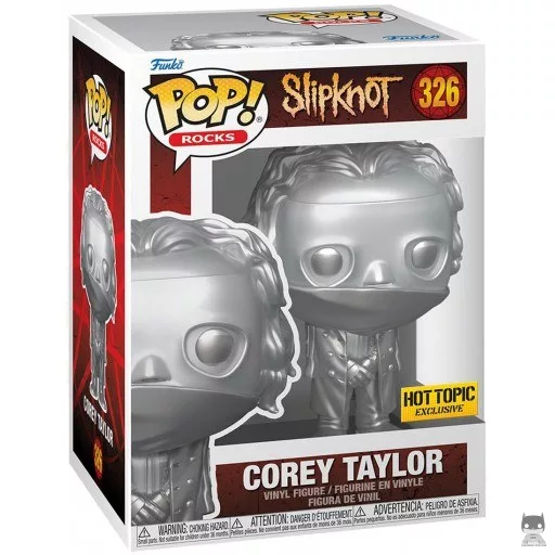 Figurine Funko POP Corey Taylor (Silver) (Slipknot)