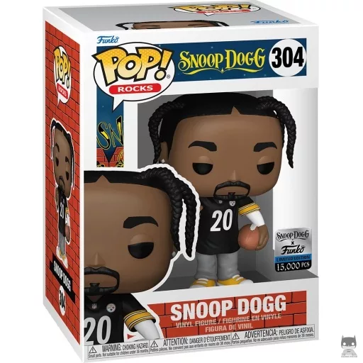Figurine Funko POP Snoop Dogg avec Maillot des Steelers (Exclusive)