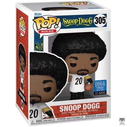 Figurine Funko POP Snoop Dogg avec Maillot Steelers (Snoop Dogg)