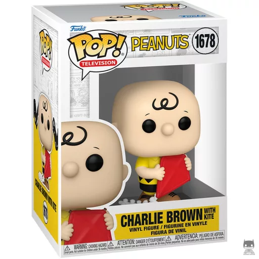 Figurine Funko POP Charlie Brown avec cerf-volant (Snoopy)