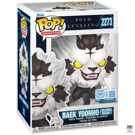 Figurine Funko POP Baek Yoonho (Silver Mane) (Solo Leveling)