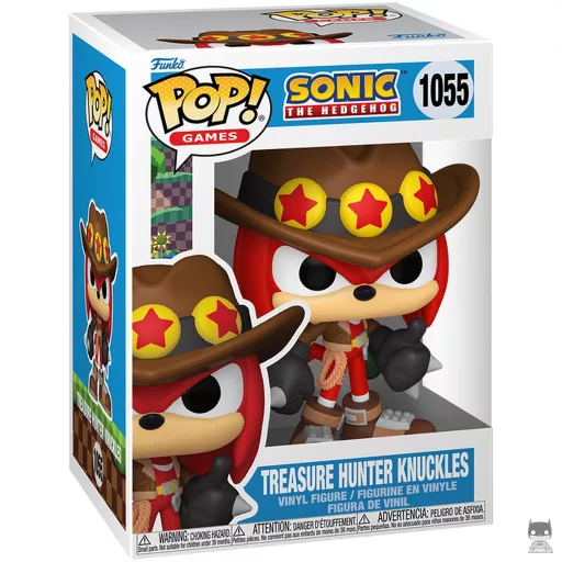 Figurine Funko POP Knuckles (Chasseur de trésors) (Sonic le Hérisson)