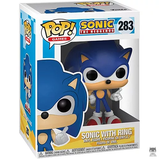 Figurine Funko POP Sonic avec Anneau (Pop! Vinyl)