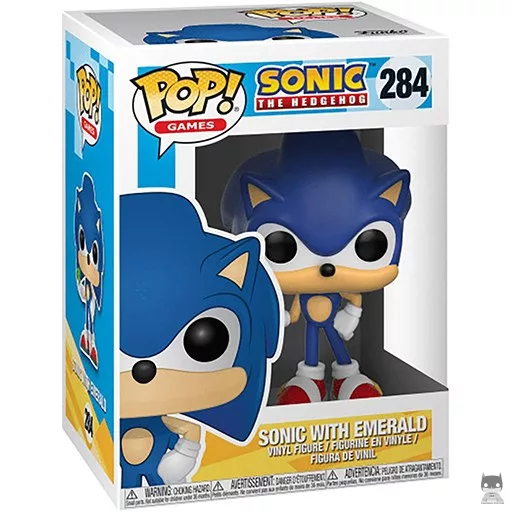 Figurine Funko POP Sonic avec Emeraude (Pop! Vinyl)