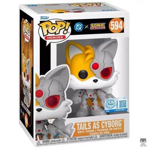 Figurine Funko POP Tails en Cyborg (Sonic le Hérisson)