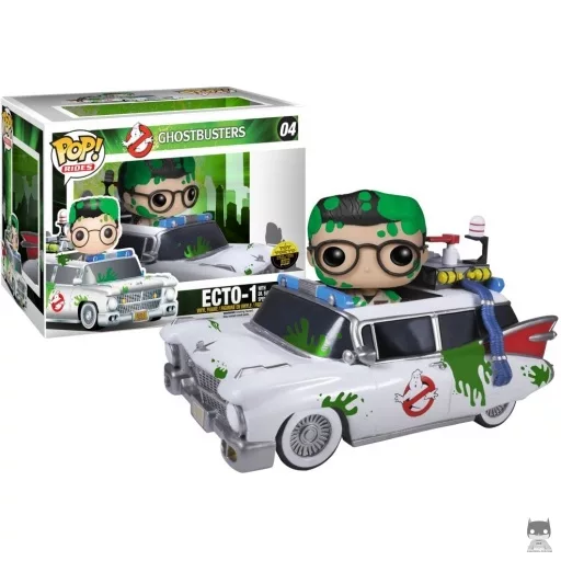 Figurine Funko POP Ecto-1 avec Dr. Egon Spengle (Pop! Vinyl)