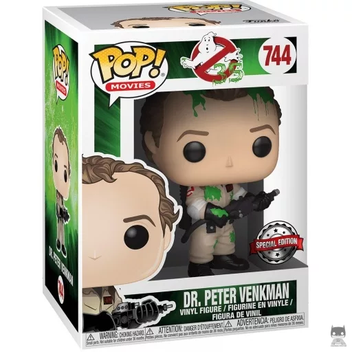 Figurine Funko POP Dr. Peter Venkman Baveux (SOS Fantômes)