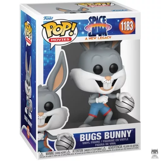 Figurine Funko POP Bugs Bunny Dribblant (Space Jam Nouvelle Ere)