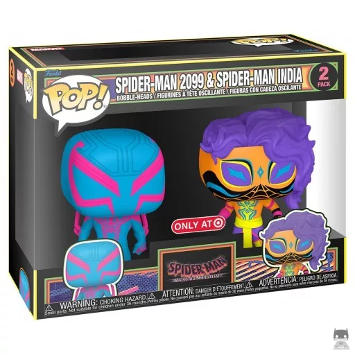 Figurine Funko POP Spider-Man 2099 & Spider-Man India (Spider-Man : Across the Spider-Verse)