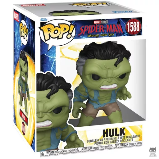 Figurine Funko POP Hulk (Supersized) (Spider-Man : Brand New Day)