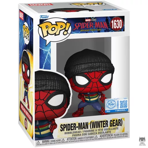 Figurine Funko POP Spider-Man (tenue d'hiver) (Spider-Man : Brand New Day)