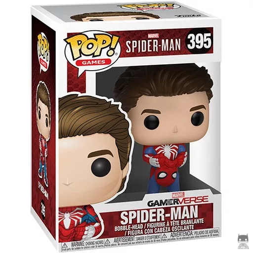 Figurine Funko POP Spider-Man (Araignée Blanche Sans Masque) (Spider-Man Gamerverse)