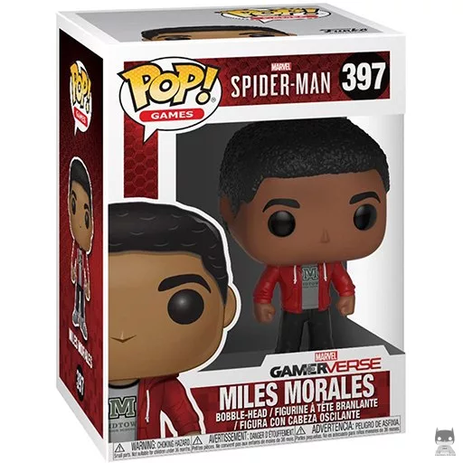 Figurine Funko POP Miles Morales (Spider-Man Gamerverse)