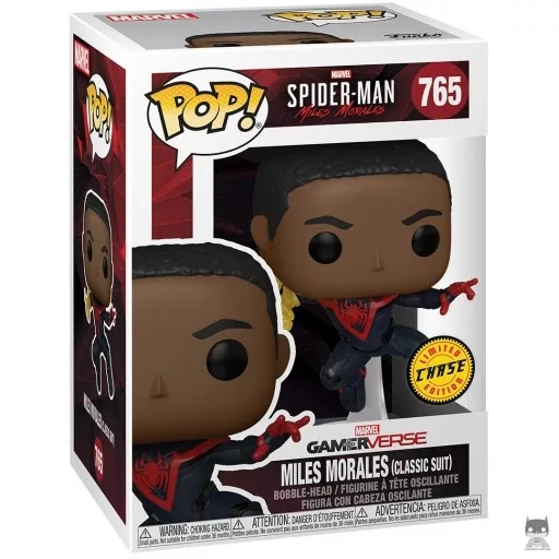 Figurine Funko POP Miles Morales (Costume classique) (Chase) (Spider-Man: Miles Morales)
